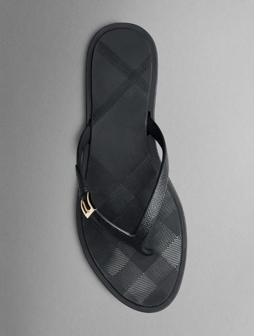 Vintage Düz Sandalet resmi